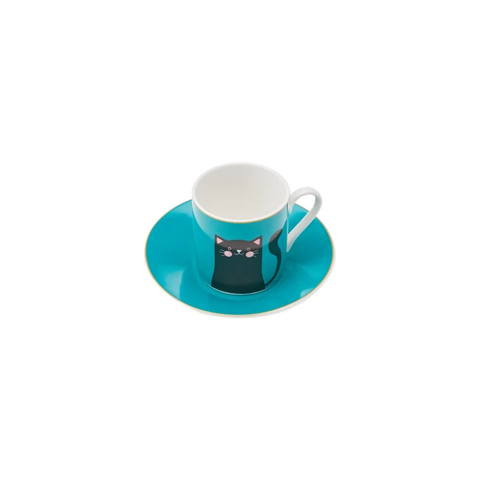 Pre-order 25 Days Delivery - Karaca Paws Coffee Cup for 6 People 80 ml 153.03.06.6149 - Coffee Sets - ebarza Furniture UAE | Shop Modern Furniture in Abu Dhabi & Dubai - مفروشات ايبازرا في الامارات | تسوق اثاث عصري وديكورات مميزة في دبي وابوظبي