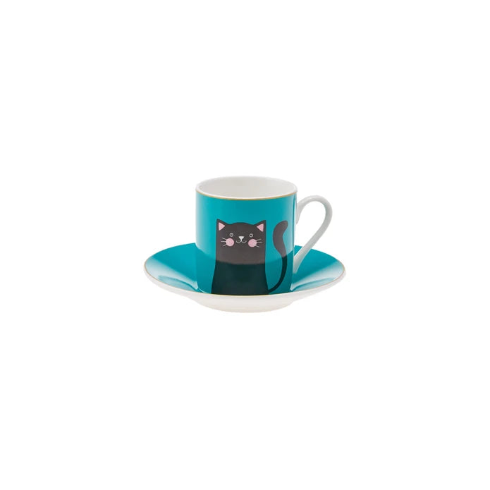 Pre-order 25 Days Delivery - Karaca Paws Coffee Cup for 6 People 80 ml 153.03.06.6149 - Coffee Sets - ebarza Furniture UAE | Shop Modern Furniture in Abu Dhabi & Dubai - مفروشات ايبازرا في الامارات | تسوق اثاث عصري وديكورات مميزة في دبي وابوظبي