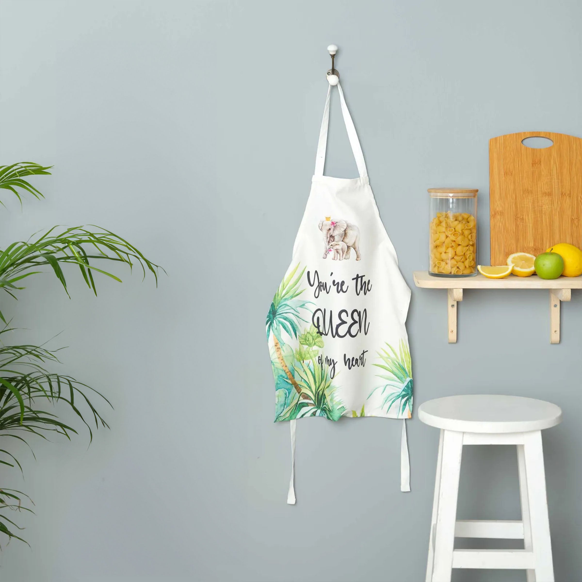 Karaca Sarah Anderson Mom & Child Kids Kitchen Apron 160.02.01.0728 - Kitchen Appliances - ebarza Furniture UAE | Shop Modern Furniture in Abu Dhabi & Dubai - مفروشات ايبازرا في الامارات | تسوق اثاث عصري وديكورات مميزة في دبي وابوظبي