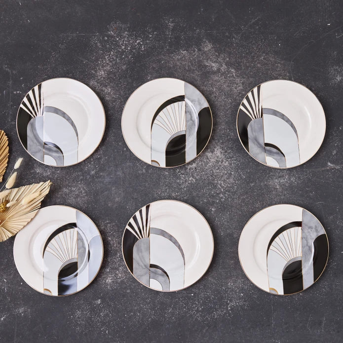 Karaca Waldo Cake Set for 6 Persons 19 cm 153.03.05.0092 - Cake Sets - ebarza Furniture UAE | Shop Modern Furniture in Abu Dhabi & Dubai - مفروشات ايبازرا في الامارات | تسوق اثاث عصري وديكورات مميزة في دبي وابوظبي