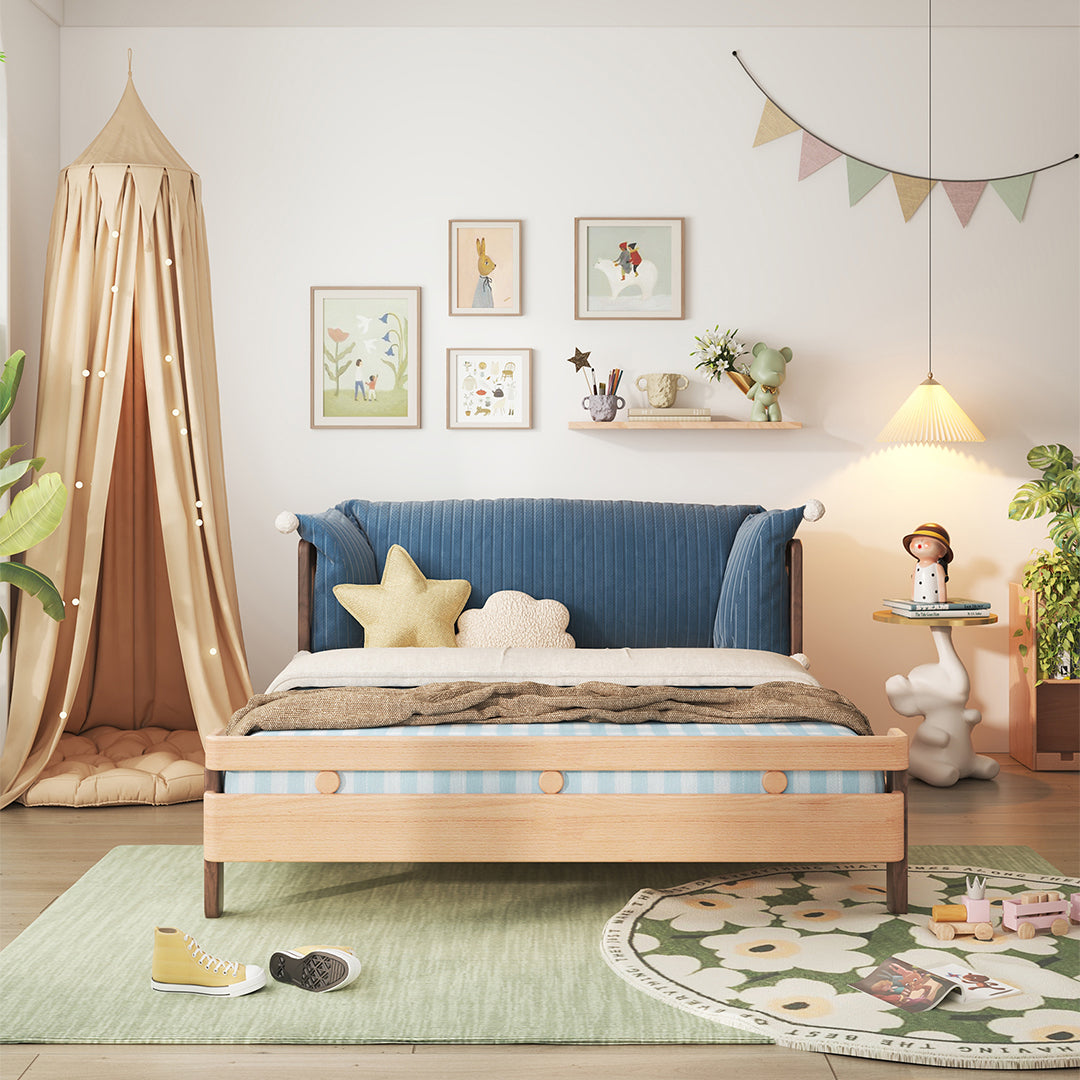 Pre-order 25 Days Delivery Lumi Kid Bed E2170H - Kids Beds - ebarza Furniture UAE | Shop Modern Furniture in Abu Dhabi & Dubai - مفروشات ايبازرا في الامارات | تسوق اثاث عصري وديكورات مميزة في دبي وابوظبي