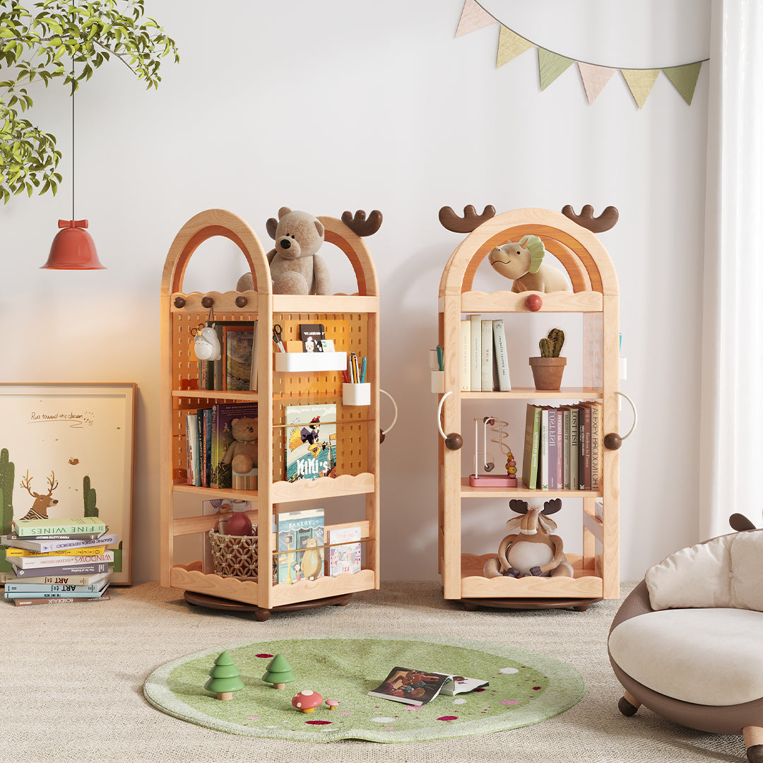 Pre-order 25 Days Delivery Reindeer Kid's book case E2304G - Kids Shelves - ebarza Furniture UAE | Shop Modern Furniture in Abu Dhabi & Dubai - مفروشات ايبازرا في الامارات | تسوق اثاث عصري وديكورات مميزة في دبي وابوظبي