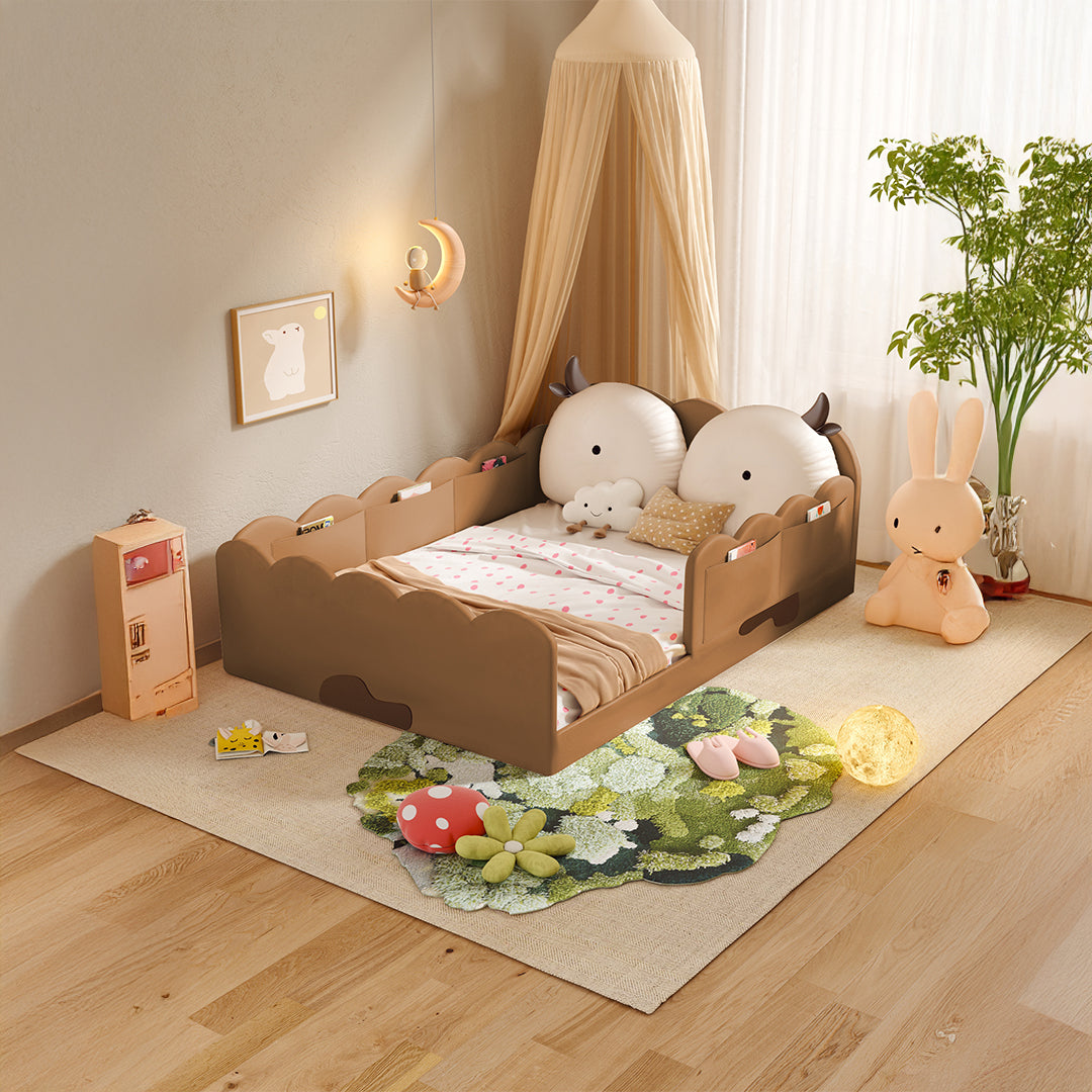 Pre-order 25 Days Delivery Mochi Monster Kids bed AK05 - Kids Beds - ebarza Furniture UAE | Shop Modern Furniture in Abu Dhabi & Dubai - مفروشات ايبازرا في الامارات | تسوق اثاث عصري وديكورات مميزة في دبي وابوظبي