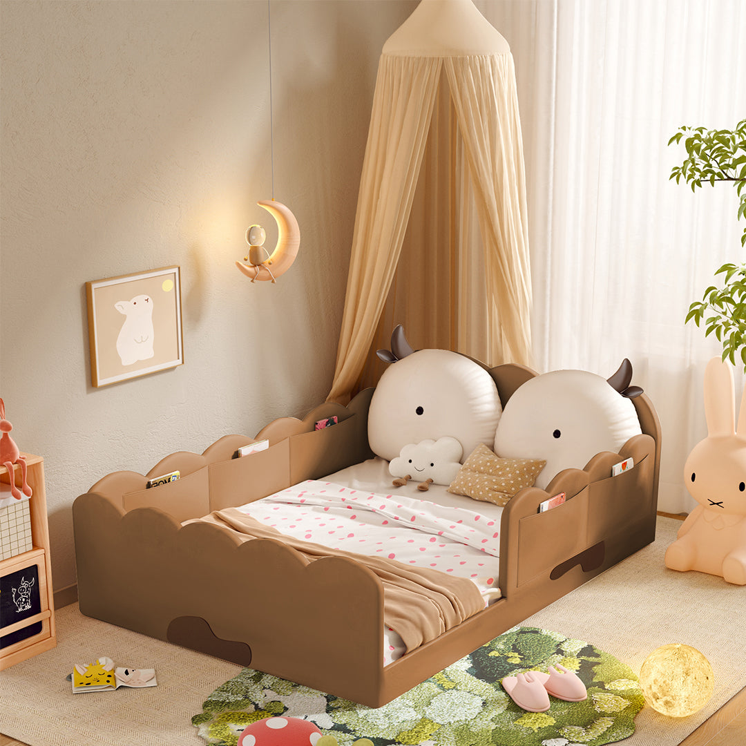 Pre-order 25 Days Delivery Mochi Monster Kids bed AK05 - Kids Beds - ebarza Furniture UAE | Shop Modern Furniture in Abu Dhabi & Dubai - مفروشات ايبازرا في الامارات | تسوق اثاث عصري وديكورات مميزة في دبي وابوظبي