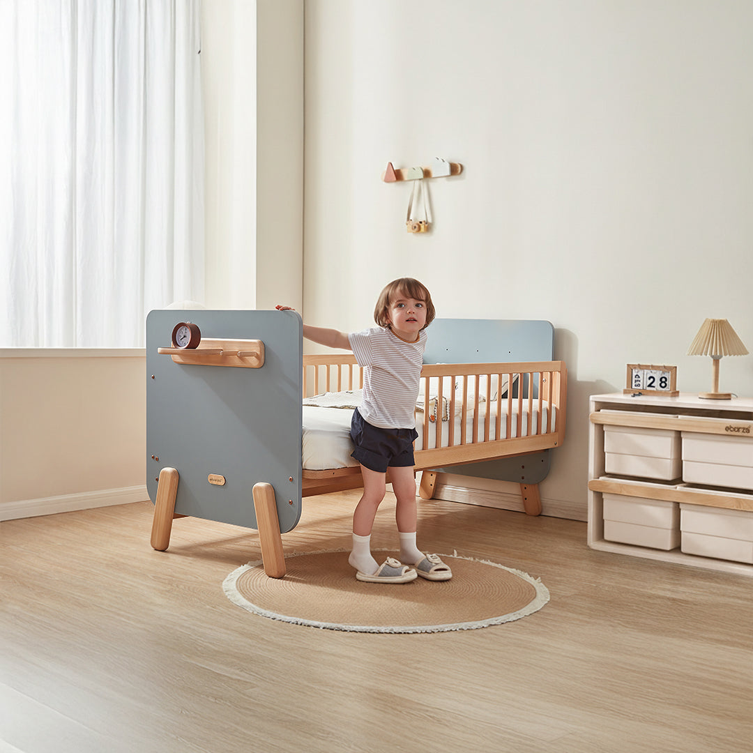 Kids Sunshine Bedside Bed BK-SUBSB/BBAD - BK-YAGP/BH - Kids Beds - ebarza Furniture UAE | Shop Modern Furniture in Abu Dhabi & Dubai - مفروشات ايبازرا في الامارات | تسوق اثاث عصري وديكورات مميزة في دبي وابوظبي