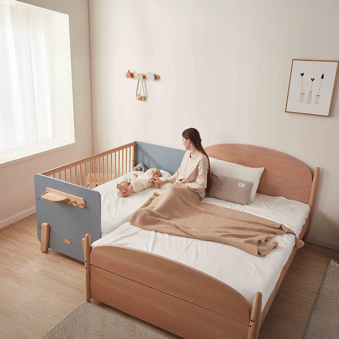 Kids Sunshine Bedside Bed BK-SUBSB/BBAD - BK-YAGP/BH - Kids Beds - ebarza Furniture UAE | Shop Modern Furniture in Abu Dhabi & Dubai - مفروشات ايبازرا في الامارات | تسوق اثاث عصري وديكورات مميزة في دبي وابوظبي