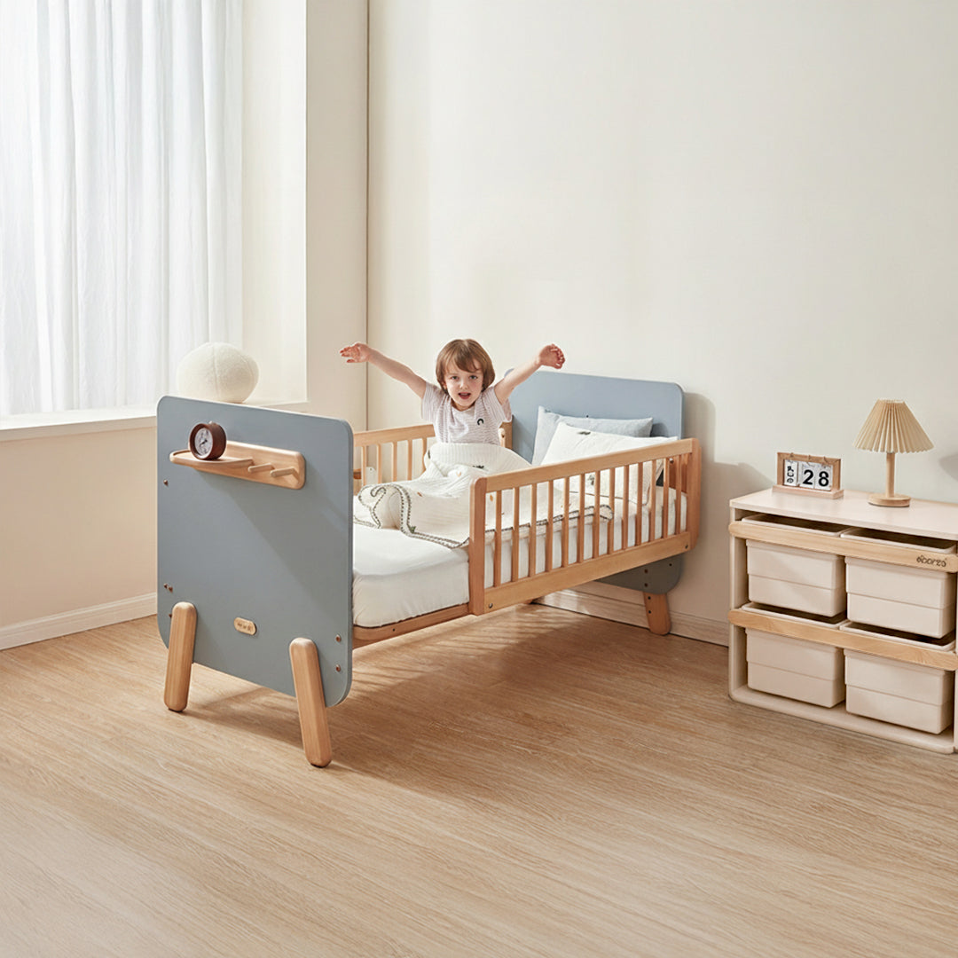 Kids Sunshine Bedside Bed BK-SUBSB/BBAD - BK-YAGP/BH - Kids Beds - ebarza Furniture UAE | Shop Modern Furniture in Abu Dhabi & Dubai - مفروشات ايبازرا في الامارات | تسوق اثاث عصري وديكورات مميزة في دبي وابوظبي