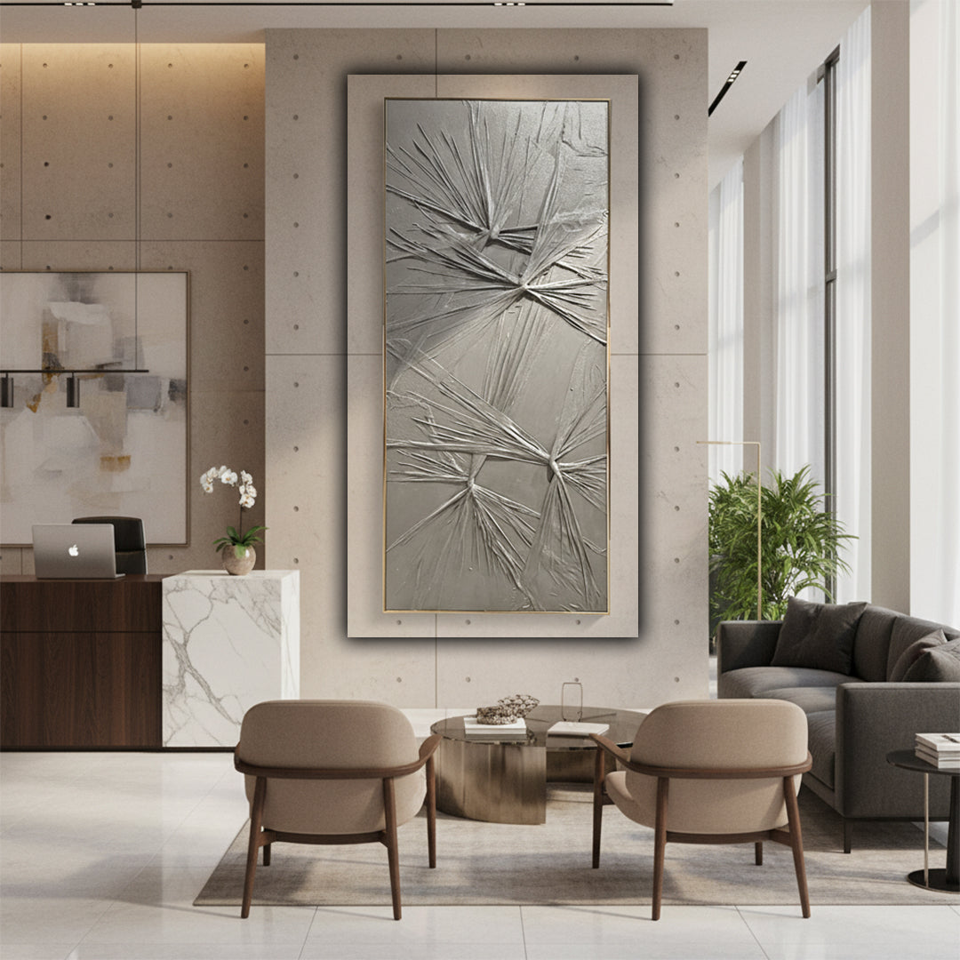 Knots Hand Painted Art Fabric Painting 80*200cm SOASAMPLE009 - Paintings - ebarza Furniture UAE | Shop Modern Furniture in Abu Dhabi & Dubai - مفروشات ايبازرا في الامارات | تسوق اثاث عصري وديكورات مميزة في دبي وابوظبي