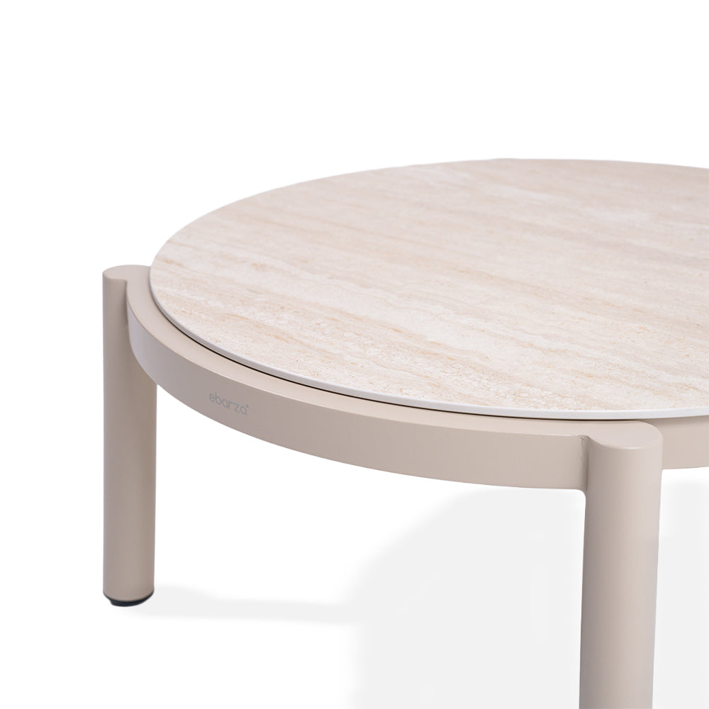 LILLE COFFEE TABLE WITH CERAMIC TOP (S) - AT2030N63CER(S) - Outdoor Tables - ebarza Furniture UAE | Shop Modern Furniture in Abu Dhabi & Dubai - مفروشات ايبازرا في الامارات | تسوق اثاث عصري وديكورات مميزة في دبي وابوظبي