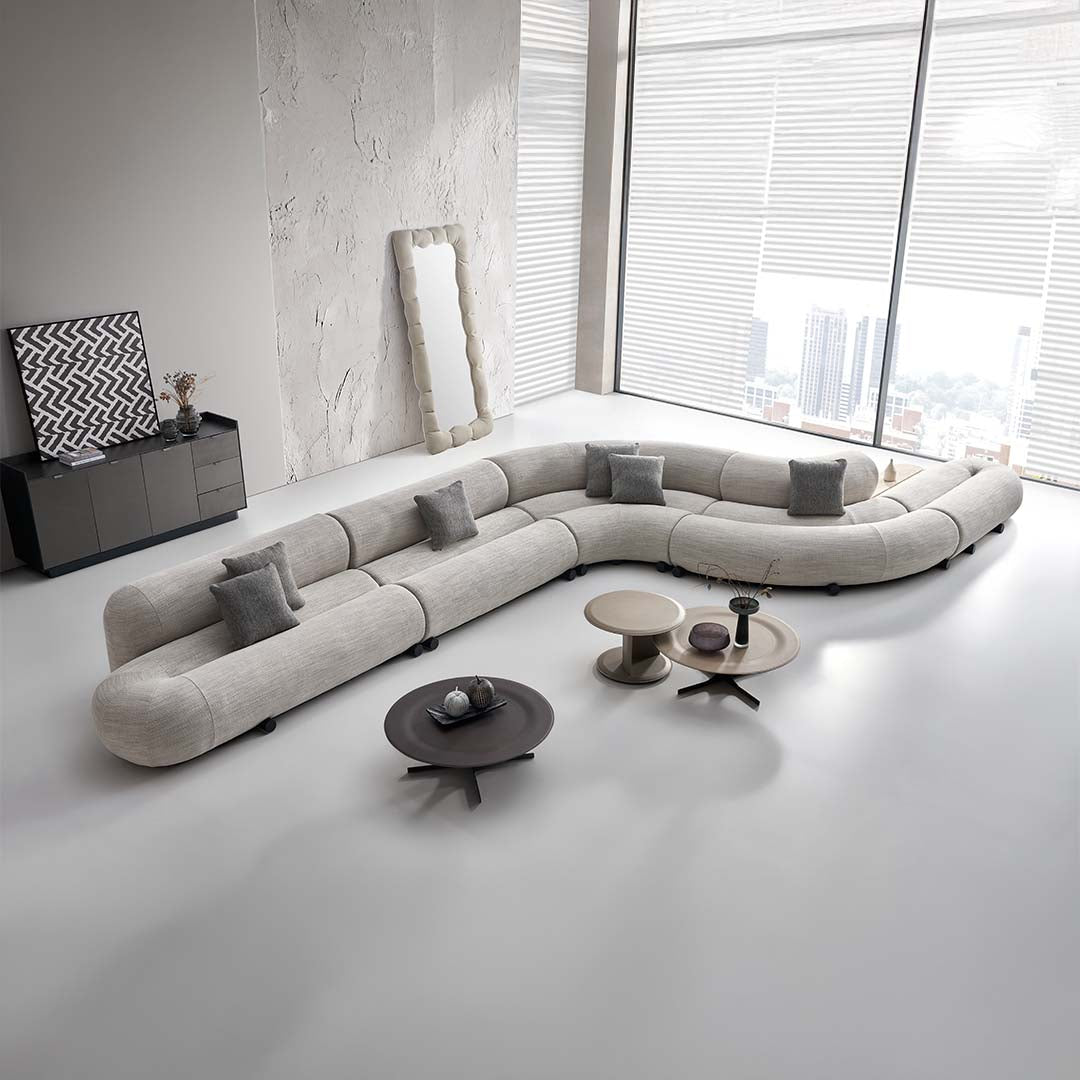 Beige Saddle Leather Coffee Table - LT082/Beige - Coffee Tables - ebarza Furniture UAE | Shop Modern Furniture in Abu Dhabi & Dubai - مفروشات ايبازرا في الامارات | تسوق اثاث عصري وديكورات مميزة في دبي وابوظبي