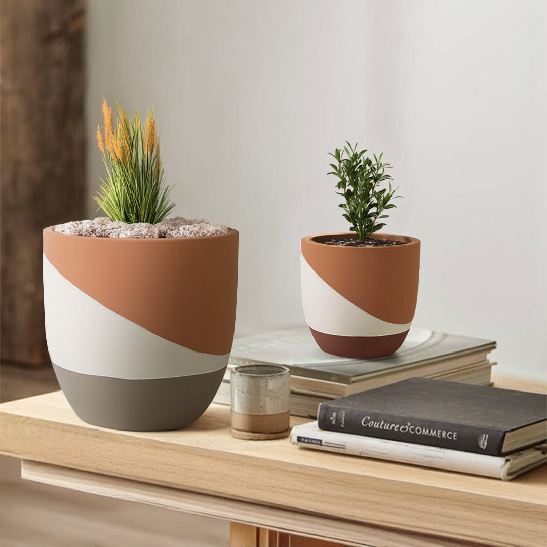 Terracotta Dream Outdoor/Indoor Planter Box TEWHGY 8079G-4 - Planter Boxes - ebarza Furniture UAE | Shop Modern Furniture in Abu Dhabi & Dubai - مفروشات ايبازرا في الامارات | تسوق اثاث عصري وديكورات مميزة في دبي وابوظبي