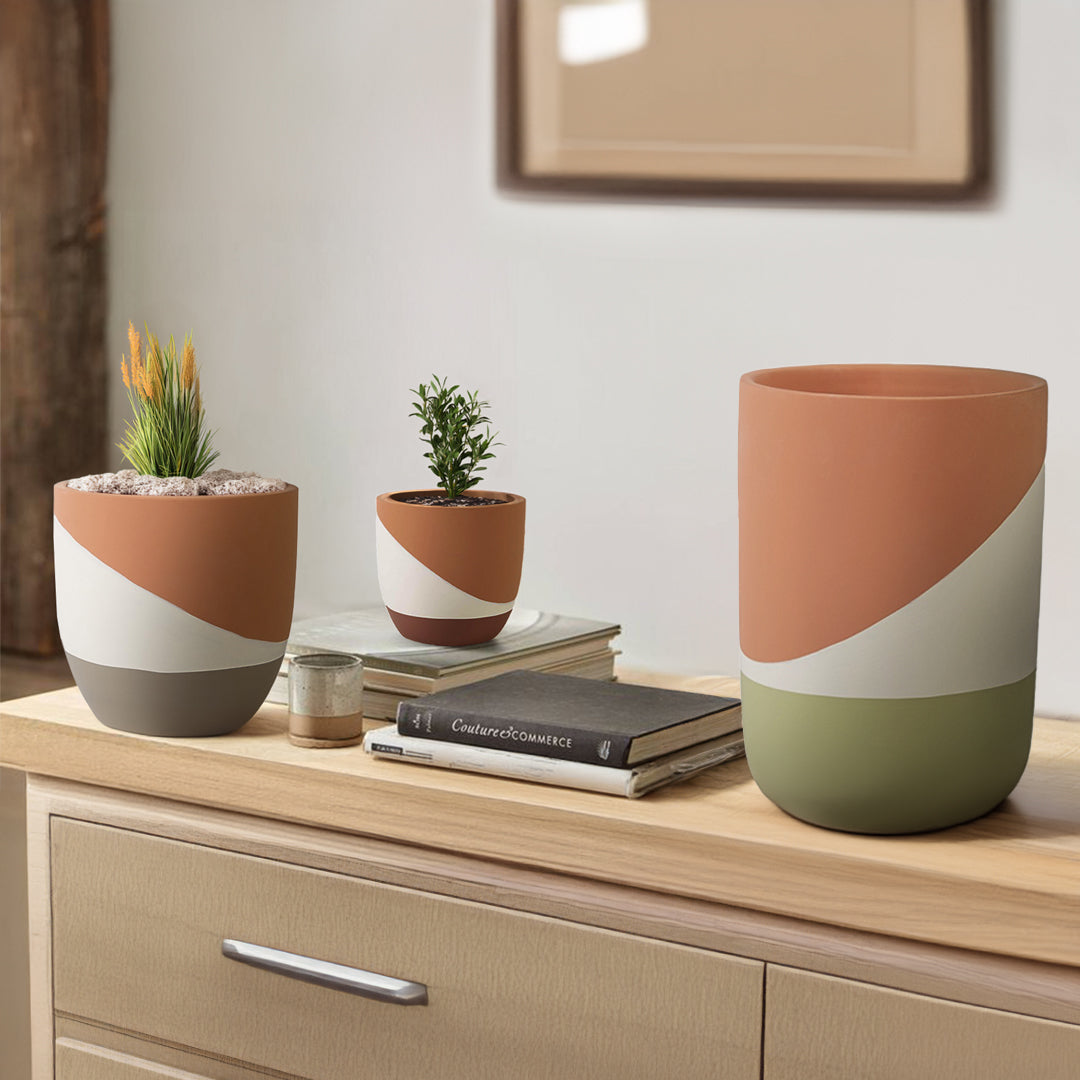 Terracotta Dream Outdoor/Indoor Planter Box TEWHGY 8079G-4 - Planter Boxes - ebarza Furniture UAE | Shop Modern Furniture in Abu Dhabi & Dubai - مفروشات ايبازرا في الامارات | تسوق اثاث عصري وديكورات مميزة في دبي وابوظبي