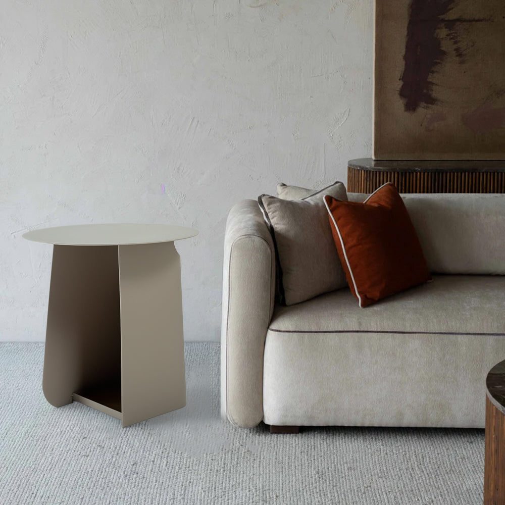 Light Brown Side Table GT-551 - Side Tables - ebarza Furniture UAE | Shop Modern Furniture in Abu Dhabi & Dubai - مفروشات ايبازرا في الامارات | تسوق اثاث عصري وديكورات مميزة في دبي وابوظبي