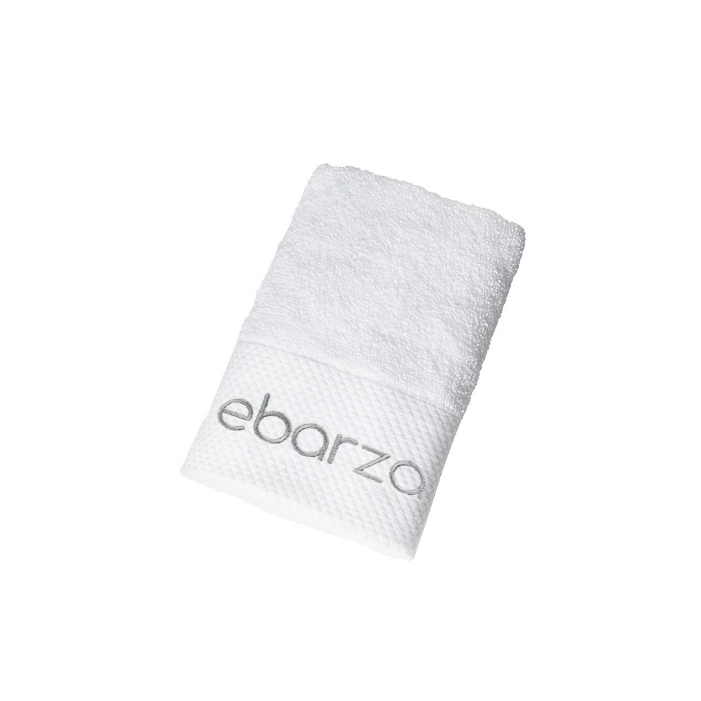 White face scarf 75x35cm MJ011A - Towels - ebarza Furniture UAE | Shop Modern Furniture in Abu Dhabi & Dubai - مفروشات ايبازرا في الامارات | تسوق اثاث عصري وديكورات مميزة في دبي وابوظبي