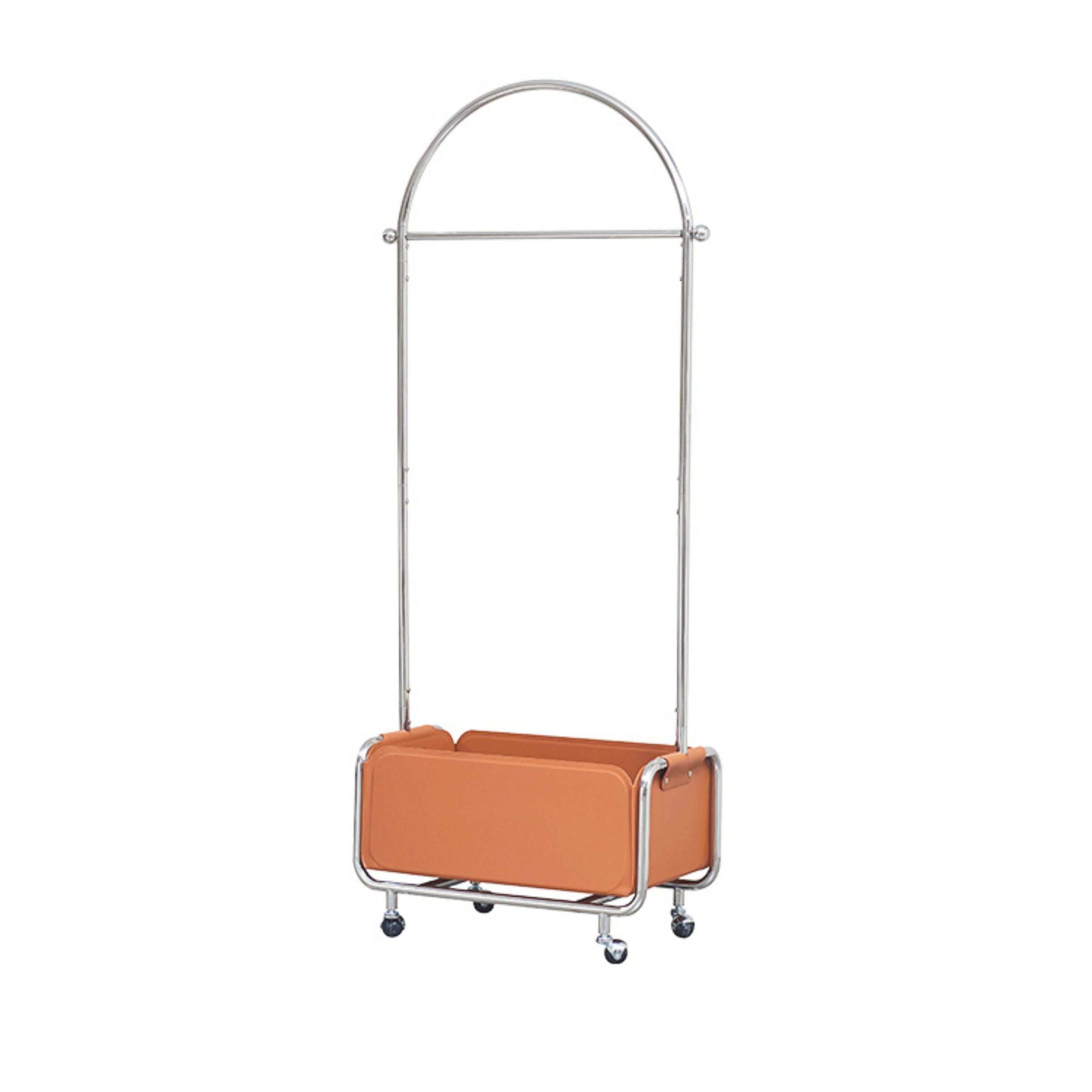 Saddle Leather Silver Hanger MLL-T40 - Hangers - ebarza Furniture UAE | Shop Modern Furniture in Abu Dhabi & Dubai - مفروشات ايبازرا في الامارات | تسوق اثاث عصري وديكورات مميزة في دبي وابوظبي