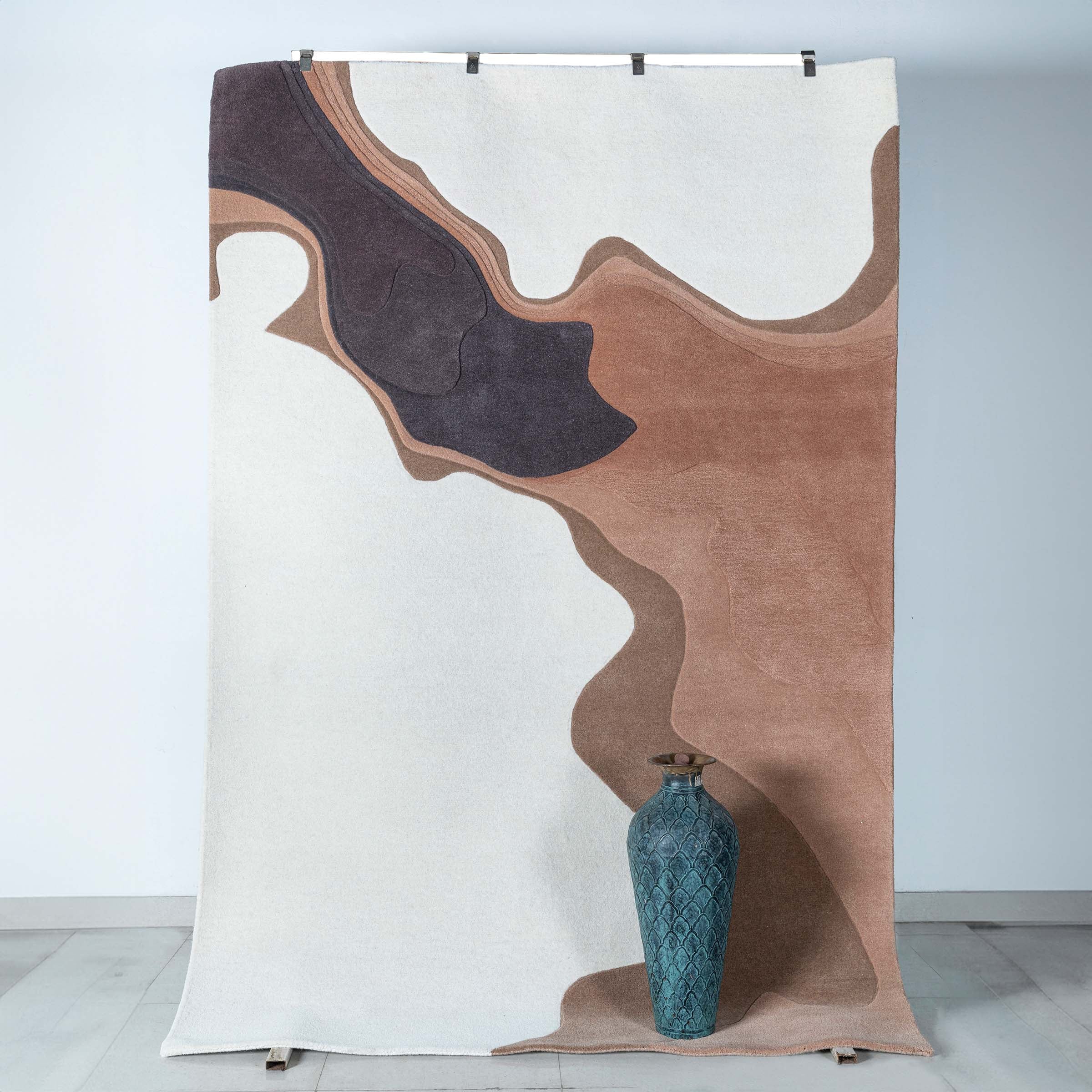 300X200 Cm Driftwood Melody WOOL BEIGE AND DARK BEIGE Rug JH-22739 - Rugs - ebarza Furniture UAE | Shop Modern Furniture in Abu Dhabi & Dubai - مفروشات ايبازرا في الامارات | تسوق اثاث عصري وديكورات مميزة في دبي وابوظبي