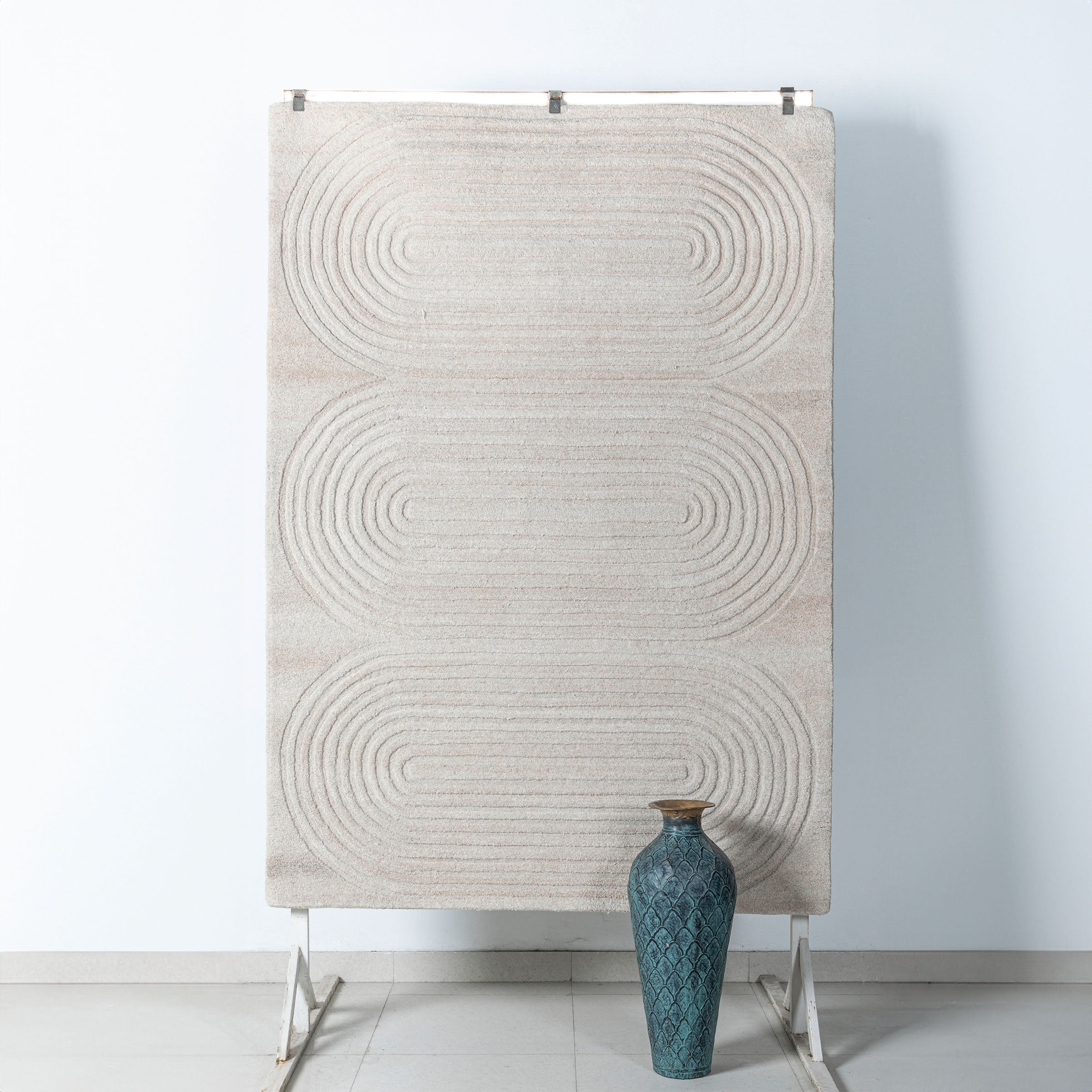 300X200 Cm Eclipsed Pearls WOOL BEIGE Rug JH-22749 - Rugs - ebarza Furniture UAE | Shop Modern Furniture in Abu Dhabi & Dubai - مفروشات ايبازرا في الامارات | تسوق اثاث عصري وديكورات مميزة في دبي وابوظبي