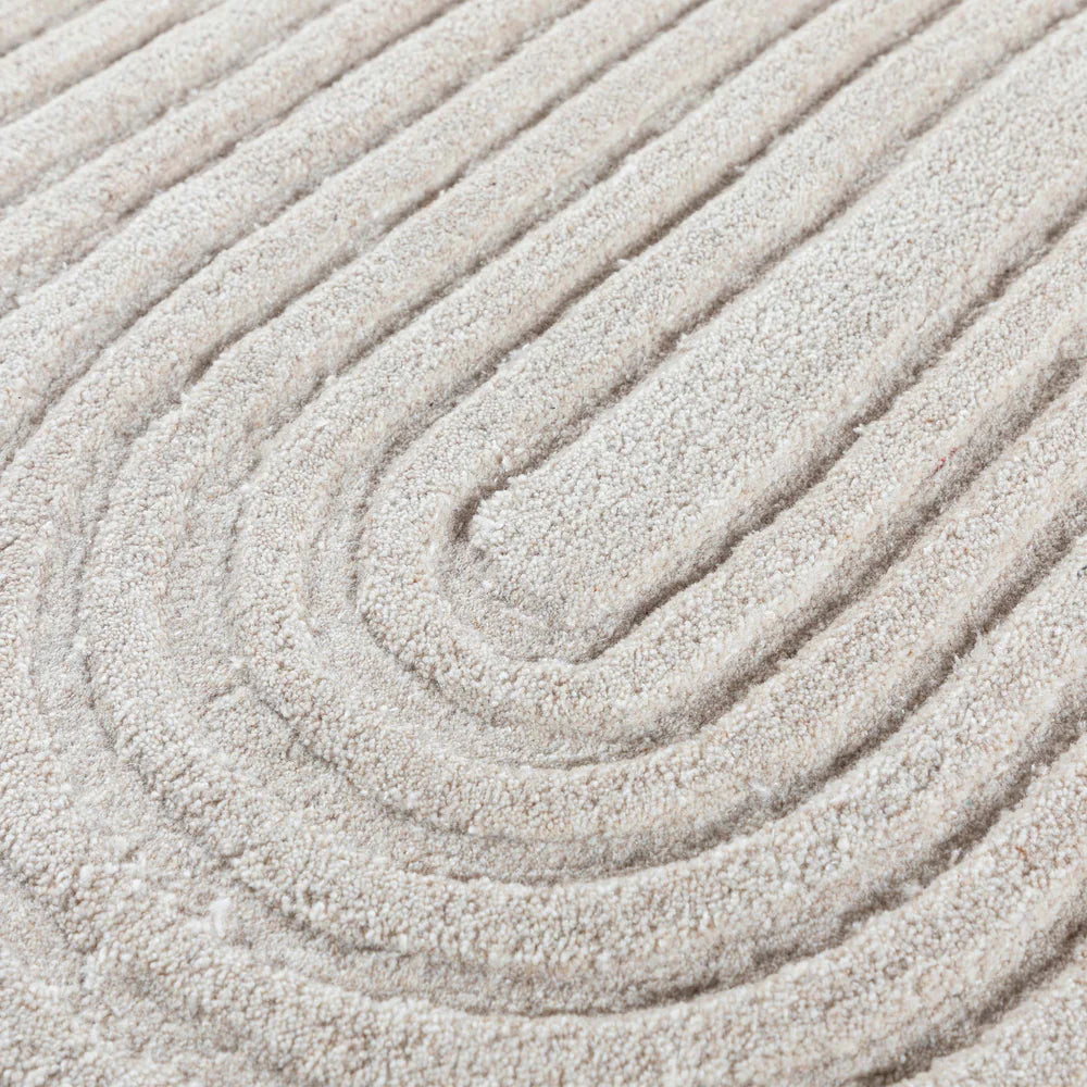 350X100 Cm Eclipsed Pearls WOOL BEIGE Rug JH-22749 - Rugs - ebarza Furniture UAE | Shop Modern Furniture in Abu Dhabi & Dubai - مفروشات ايبازرا في الامارات | تسوق اثاث عصري وديكورات مميزة في دبي وابوظبي