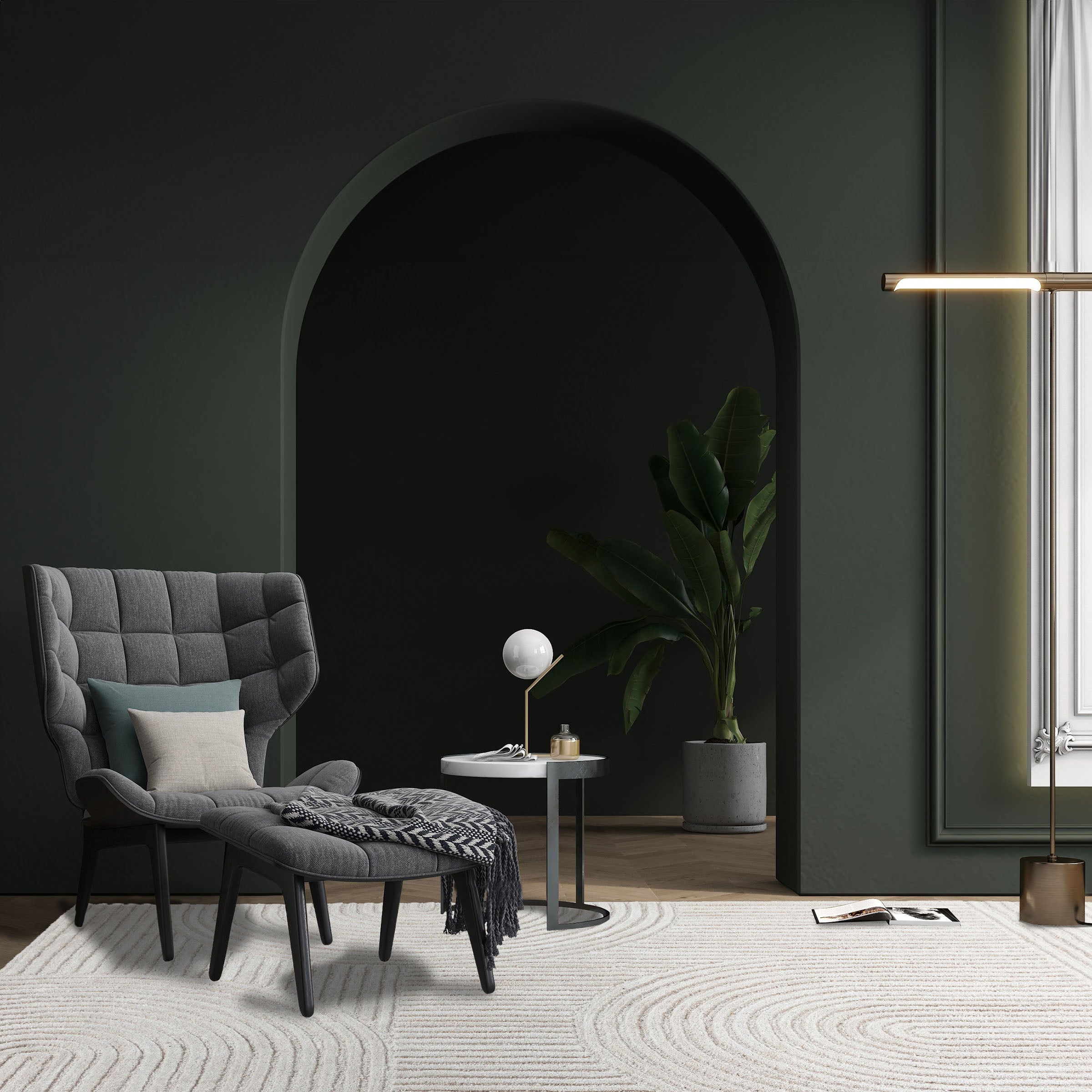 300X200 Cm WOOL Rug JH-22735 - Rugs - ebarza Furniture UAE | Shop Modern Furniture in Abu Dhabi & Dubai - مفروشات ايبازرا في الامارات | تسوق اثاث عصري وديكورات مميزة في دبي وابوظبي