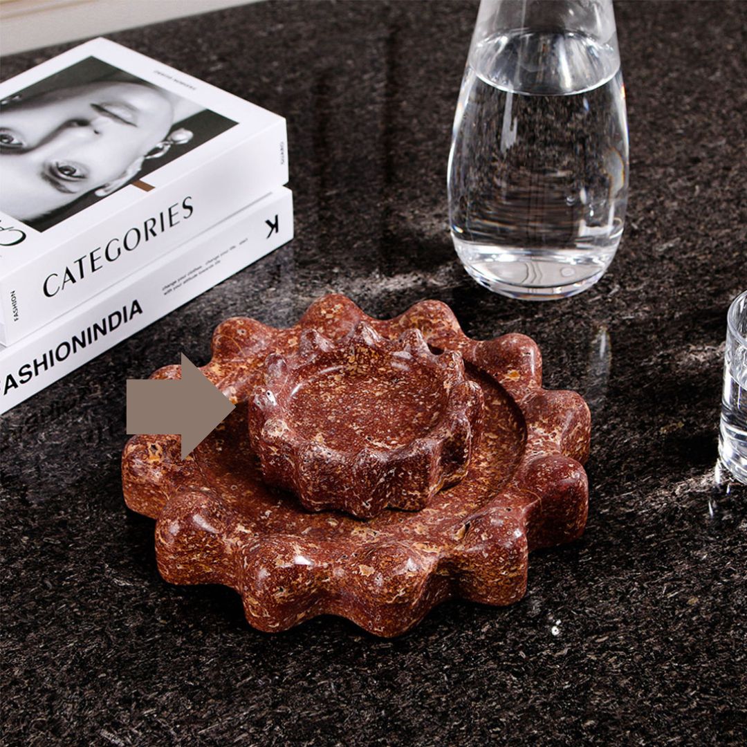 Marble Astray-S - KF4007BS - Home Decor Figurines - ebarza Furniture UAE | Shop Modern Furniture in Abu Dhabi & Dubai - مفروشات ايبازرا في الامارات | تسوق اثاث عصري وديكورات مميزة في دبي وابوظبي