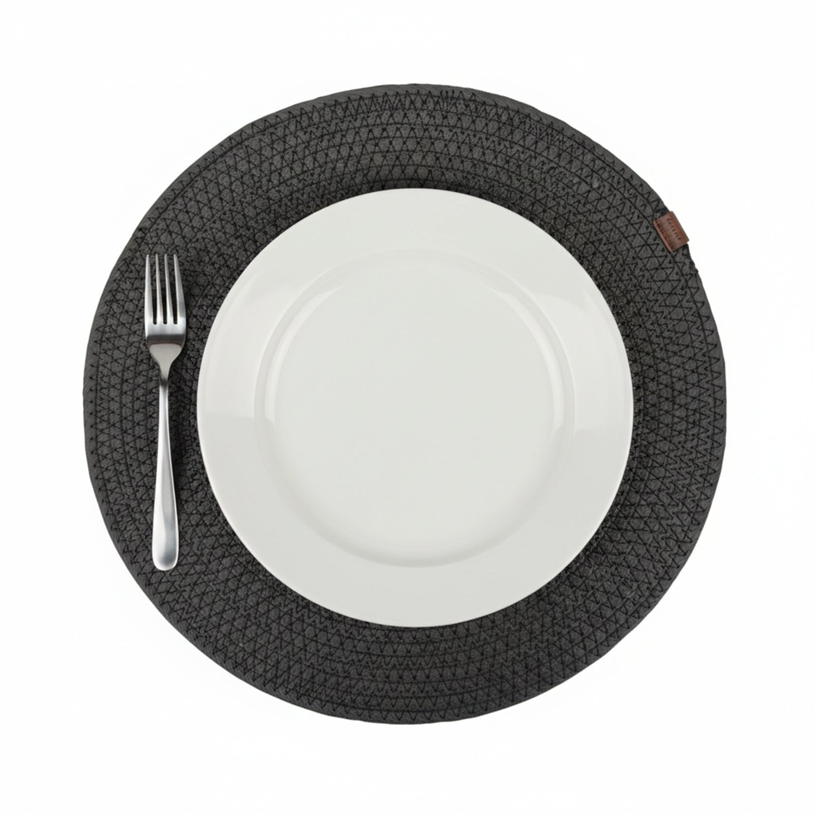 Matique Paper Placemat - Black - KXYO-2305/Black - Placemats - ebarza Furniture UAE | Shop Modern Furniture in Abu Dhabi & Dubai - مفروشات ايبازرا في الامارات | تسوق اثاث عصري وديكورات مميزة في دبي وابوظبي