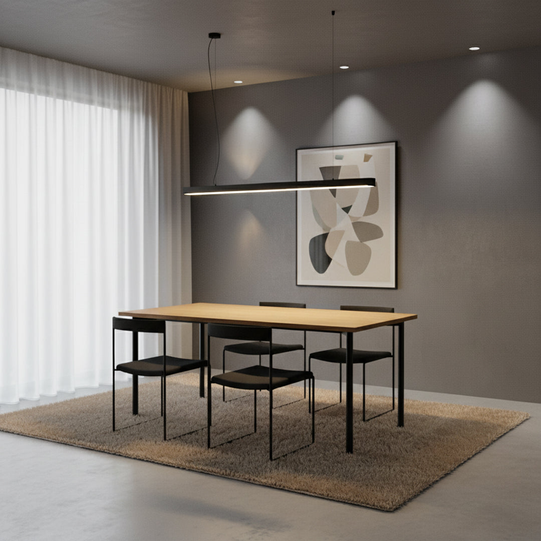 Max Dining Table Gt-419 - Dining Tables - ebarza Furniture UAE | Shop Modern Furniture in Abu Dhabi & Dubai - مفروشات ايبازرا في الامارات | تسوق اثاث عصري وديكورات مميزة في دبي وابوظبي