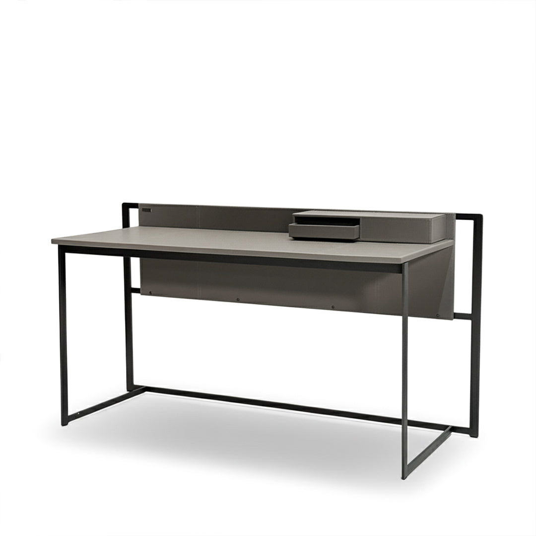 Microfiber Hard Leather Desk OD-259 - Office Desks - ebarza Furniture UAE | Shop Modern Furniture in Abu Dhabi & Dubai - مفروشات ايبازرا في الامارات | تسوق اثاث عصري وديكورات مميزة في دبي وابوظبي