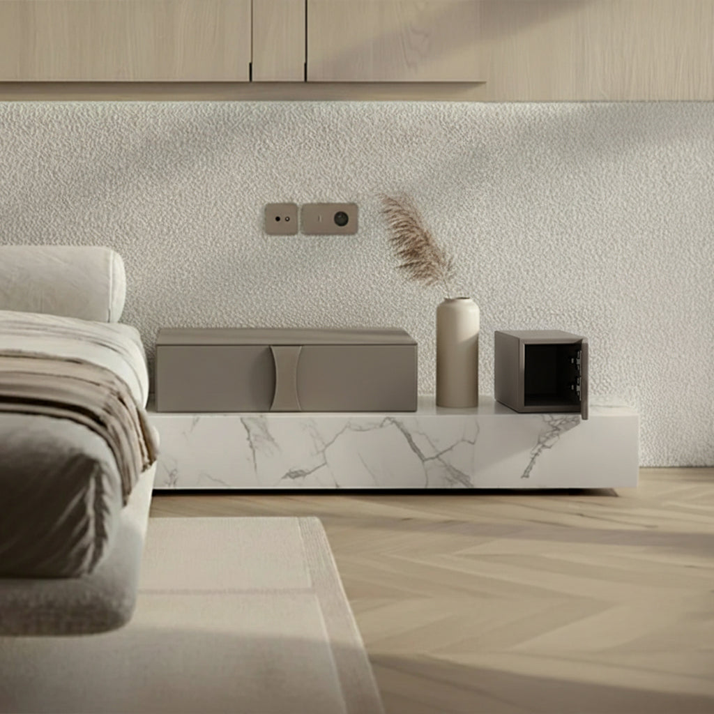 Microfiber Hard Leather Drawer Box TSA555-DR - Decorative Boxes - ebarza Furniture UAE | Shop Modern Furniture in Abu Dhabi & Dubai - مفروشات ايبازرا في الامارات | تسوق اثاث عصري وديكورات مميزة في دبي وابوظبي