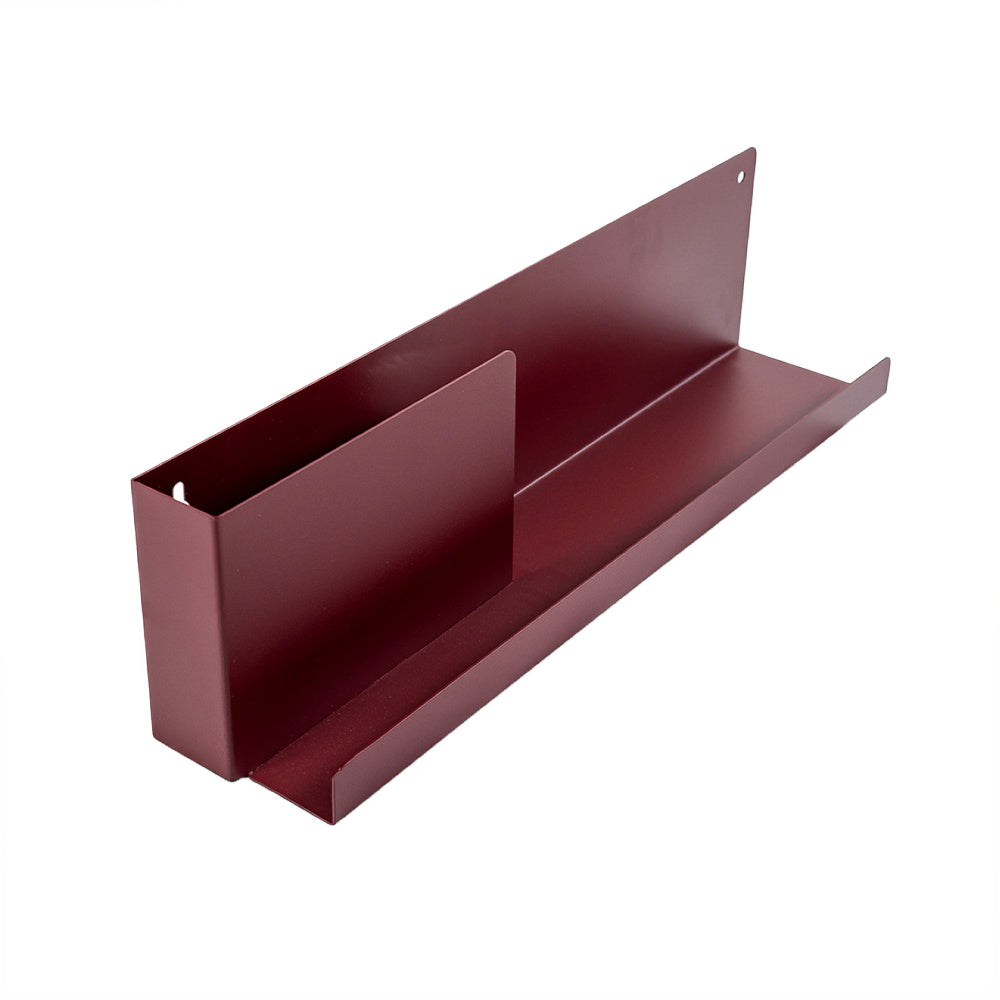 Mid Century Classic Wall Shelf Ch-038-Claret - Shelves - ebarza Furniture UAE | Shop Modern Furniture in Abu Dhabi & Dubai - مفروشات ايبازرا في الامارات | تسوق اثاث عصري وديكورات مميزة في دبي وابوظبي
