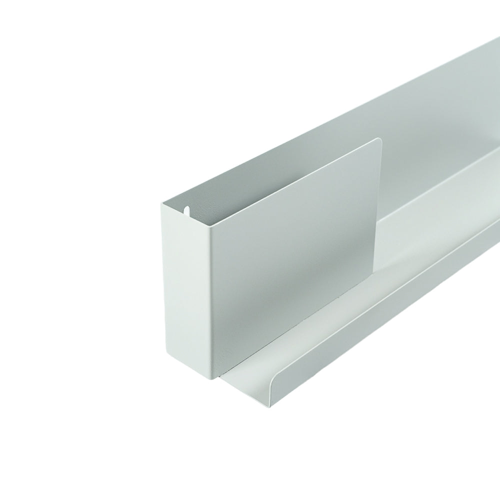 Mid Century Classic Wall Shelf Ch-038-Lime White - Shelves - ebarza Furniture UAE | Shop Modern Furniture in Abu Dhabi & Dubai - مفروشات ايبازرا في الامارات | تسوق اثاث عصري وديكورات مميزة في دبي وابوظبي