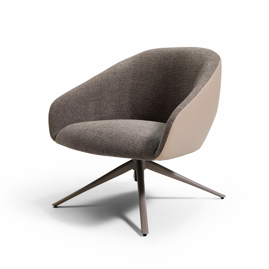 Milo Armchair Leaf-L4SM-2 - Armchairs - ebarza Furniture UAE | Shop Modern Furniture in Abu Dhabi & Dubai - مفروشات ايبازرا في الامارات | تسوق اثاث عصري وديكورات مميزة في دبي وابوظبي