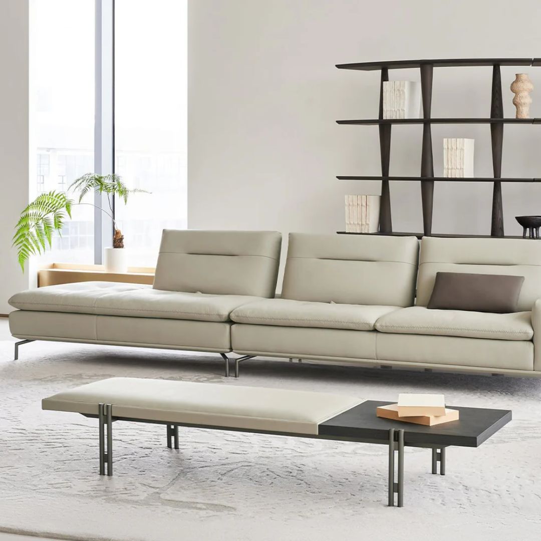 Nexus Modular Sofa With Left Relaxed 2-Seater Without Arm - AMF-S180 ex - Sofas - ebarza Furniture UAE | Shop Modern Furniture in Abu Dhabi & Dubai - مفروشات ايبازرا في الامارات | تسوق اثاث عصري وديكورات مميزة في دبي وابوظبي