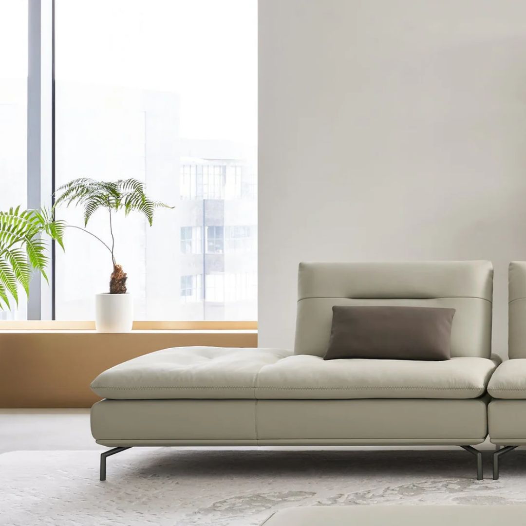 Nexus Modular Sofa With Left Relaxed 2-Seater Without Arm - AMF-S180 ex - Sofas - ebarza Furniture UAE | Shop Modern Furniture in Abu Dhabi & Dubai - مفروشات ايبازرا في الامارات | تسوق اثاث عصري وديكورات مميزة في دبي وابوظبي