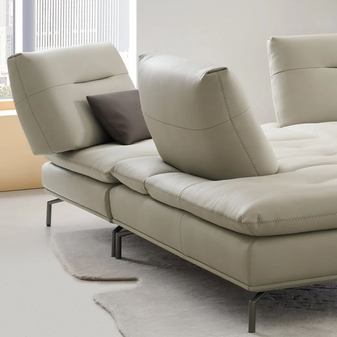 Nexus Modular Sofa With Left Relaxed 2-Seater Without Arm - AMF-S180 ex - Sofas - ebarza Furniture UAE | Shop Modern Furniture in Abu Dhabi & Dubai - مفروشات ايبازرا في الامارات | تسوق اثاث عصري وديكورات مميزة في دبي وابوظبي