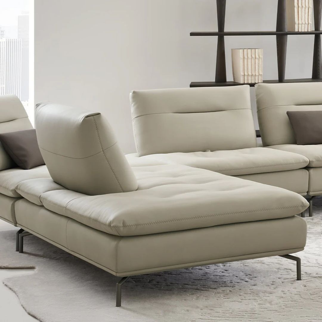 Nexus Modular Sofa With Left Relaxed 2-Seater Without Arm - AMF-S180 ex - Sofas - ebarza Furniture UAE | Shop Modern Furniture in Abu Dhabi & Dubai - مفروشات ايبازرا في الامارات | تسوق اثاث عصري وديكورات مميزة في دبي وابوظبي