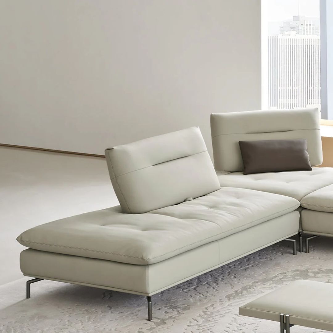 Nexus Modular Sofa With Left Relaxed 2-Seater Without Arm - AMF-S180 ex - Sofas - ebarza Furniture UAE | Shop Modern Furniture in Abu Dhabi & Dubai - مفروشات ايبازرا في الامارات | تسوق اثاث عصري وديكورات مميزة في دبي وابوظبي