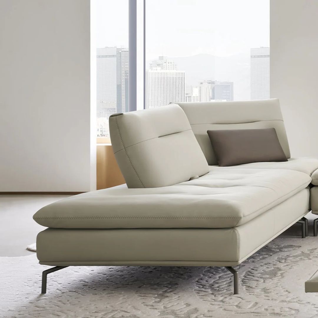 Nexus Modular Sofa With Left Relaxed 2-Seater Without Arm - AMF-S180 ex - Sofas - ebarza Furniture UAE | Shop Modern Furniture in Abu Dhabi & Dubai - مفروشات ايبازرا في الامارات | تسوق اثاث عصري وديكورات مميزة في دبي وابوظبي