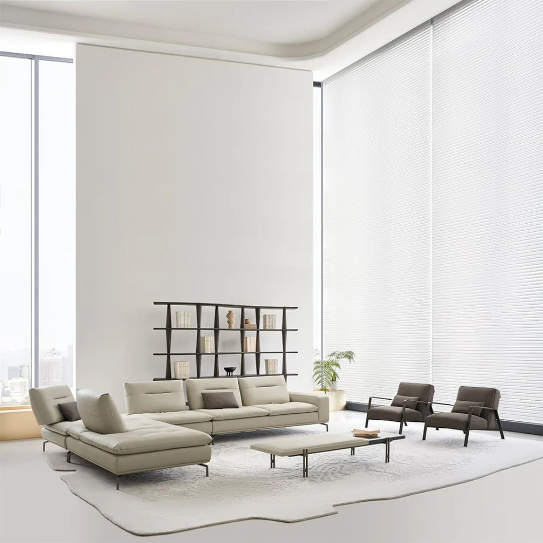 Nexus Modular Sofa With Left Relaxed 2-Seater Without Arm - AMF-S180 ex - Sofas - ebarza Furniture UAE | Shop Modern Furniture in Abu Dhabi & Dubai - مفروشات ايبازرا في الامارات | تسوق اثاث عصري وديكورات مميزة في دبي وابوظبي