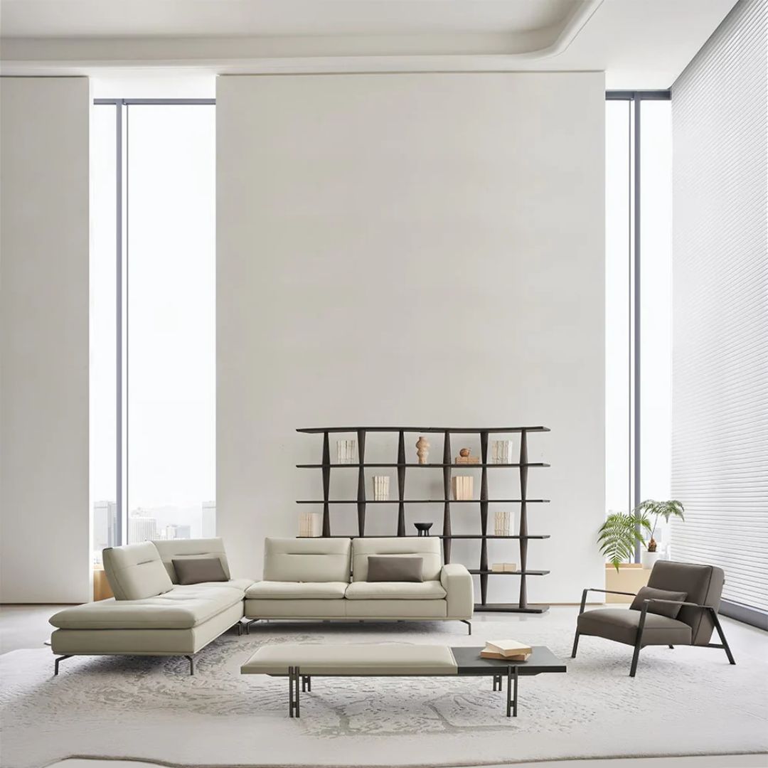 Nexus Modular Sofa With Left Relaxed 2-Seater Without Arm - AMF-S180 ex - Sofas - ebarza Furniture UAE | Shop Modern Furniture in Abu Dhabi & Dubai - مفروشات ايبازرا في الامارات | تسوق اثاث عصري وديكورات مميزة في دبي وابوظبي