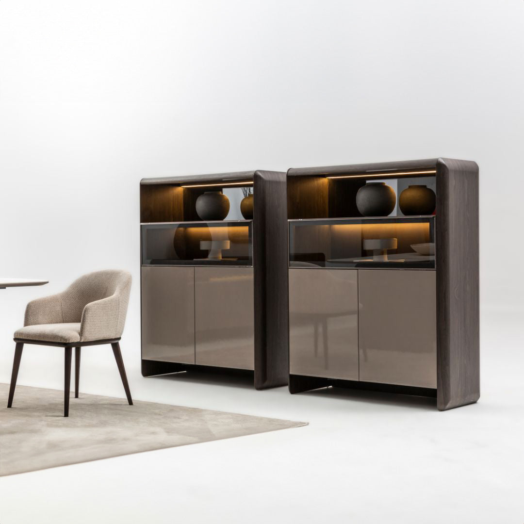 ORCA SHOWCASE CABINET MES-SHOWCASE003 - Cabinets - ebarza Furniture UAE | Shop Modern Furniture in Abu Dhabi & Dubai - مفروشات ايبازرا في الامارات | تسوق اثاث عصري وديكورات مميزة في دبي وابوظبي