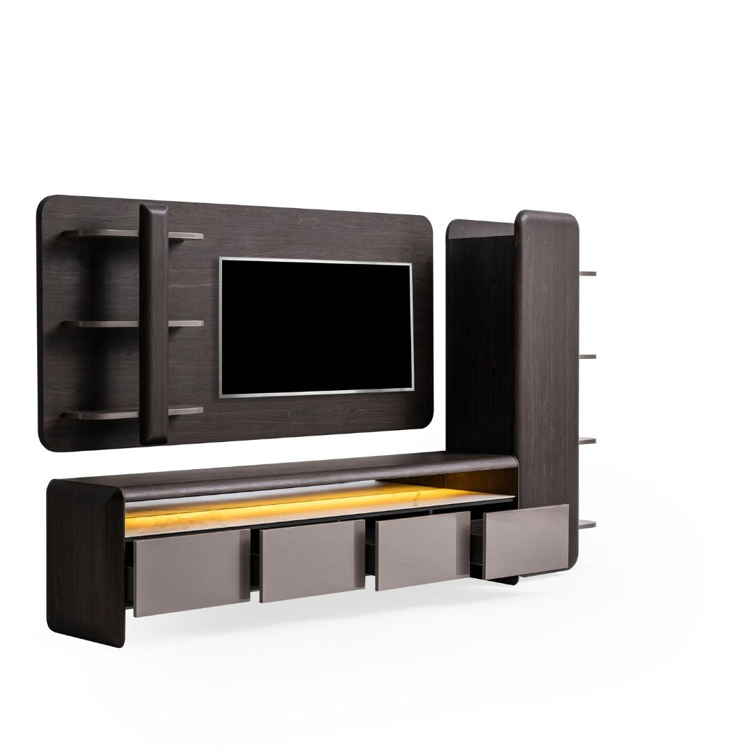 Orca Cabinet MES- RIGHT CABINET002 - Cabinets - ebarza Furniture UAE | Shop Modern Furniture in Abu Dhabi & Dubai - مفروشات ايبازرا في الامارات | تسوق اثاث عصري وديكورات مميزة في دبي وابوظبي