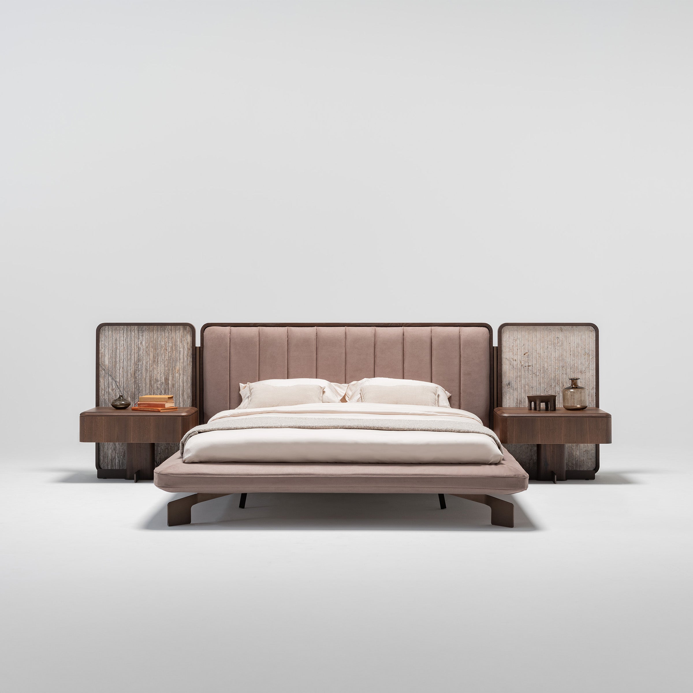 2X ODEON NIGHTSTAND OD-NS-001 - Bed Side Table - ebarza Furniture UAE | Shop Modern Furniture in Abu Dhabi & Dubai - مفروشات ايبازرا في الامارات | تسوق اثاث عصري وديكورات مميزة في دبي وابوظبي