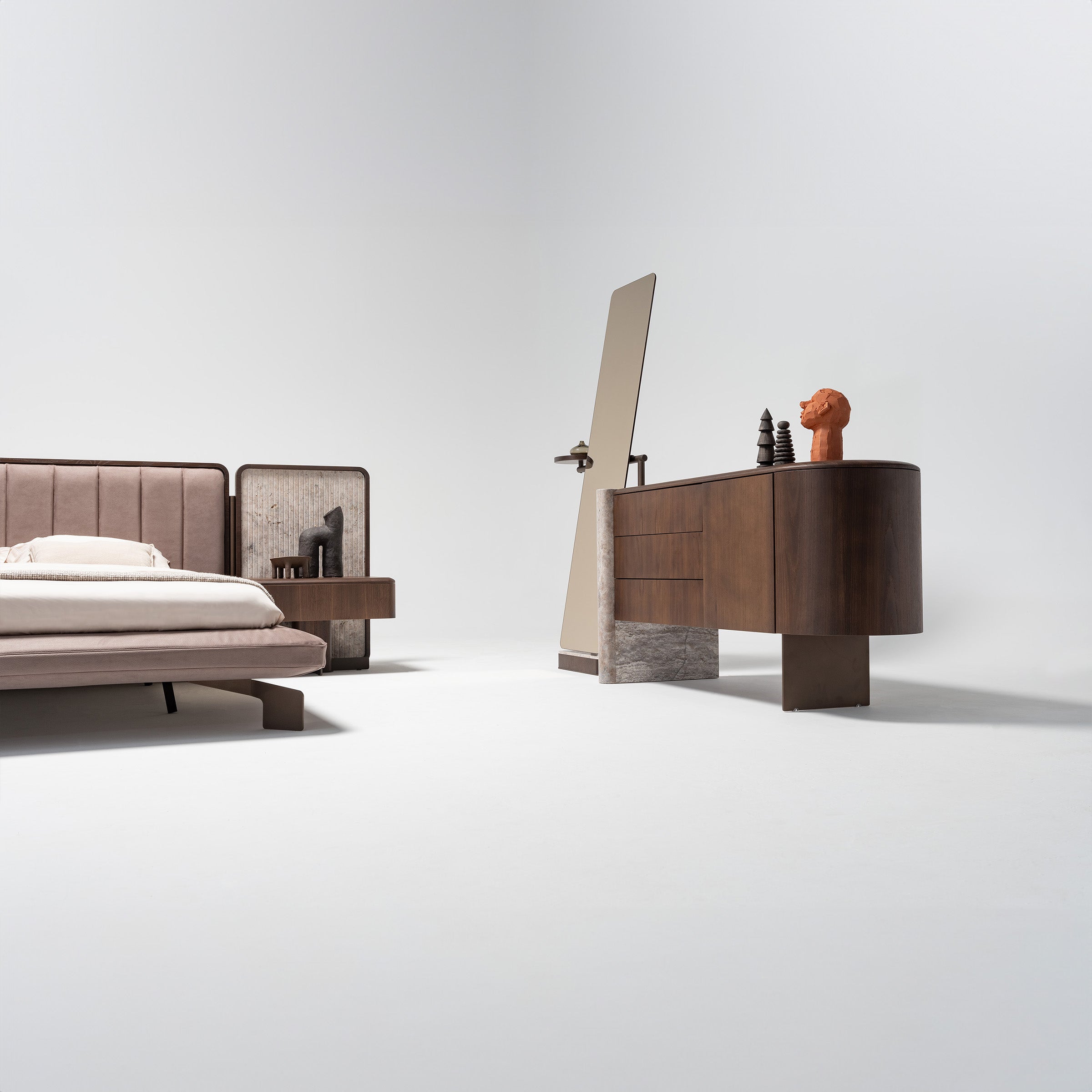 ODEON DRESSER OD-DR-002 - Dressers and Mirrors - ebarza Furniture UAE | Shop Modern Furniture in Abu Dhabi & Dubai - مفروشات ايبازرا في الامارات | تسوق اثاث عصري وديكورات مميزة في دبي وابوظبي