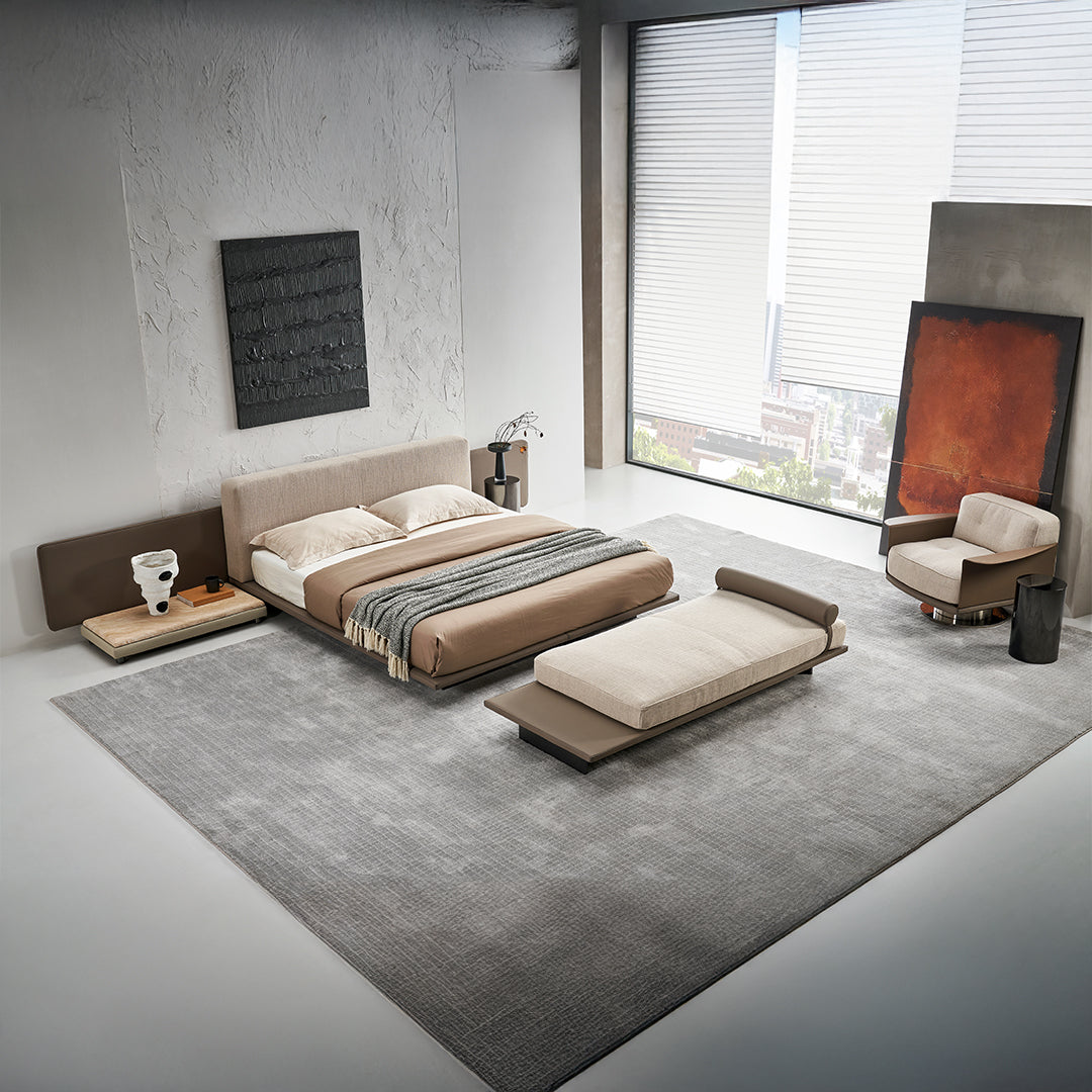 Avenor Suspended King Size Bedstead - SF091 - Bedsteads - ebarza Furniture UAE | Shop Modern Furniture in Abu Dhabi & Dubai - مفروشات ايبازرا في الامارات | تسوق اثاث عصري وديكورات مميزة في دبي وابوظبي