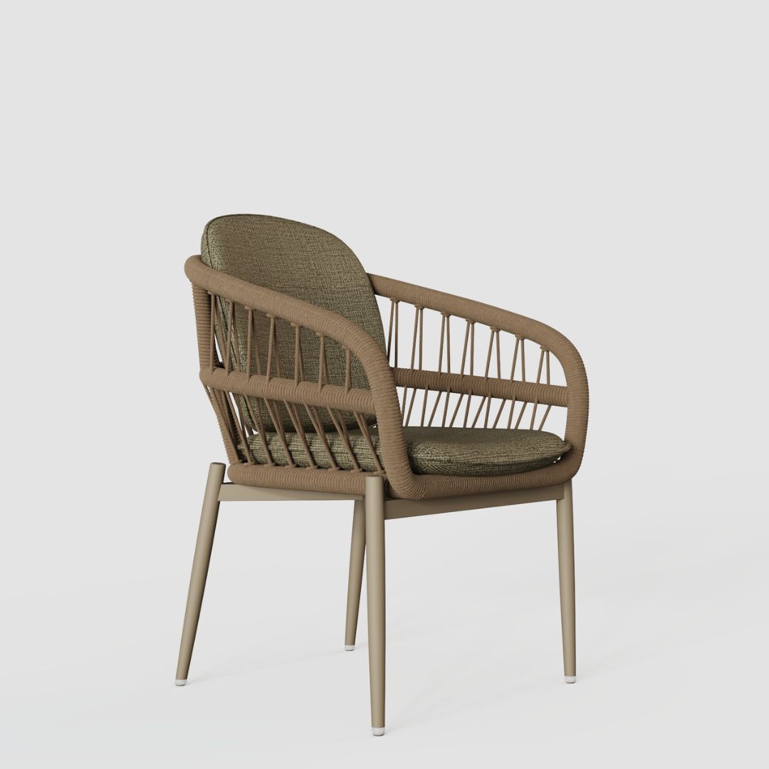 Outdoor Dining Chair BP4039 - Outdoor Chairs - ebarza Furniture UAE | Shop Modern Furniture in Abu Dhabi & Dubai - مفروشات ايبازرا في الامارات | تسوق اثاث عصري وديكورات مميزة في دبي وابوظبي