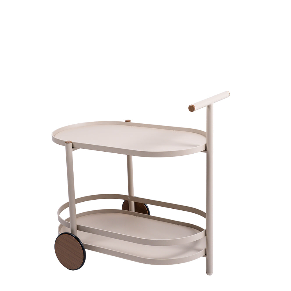 PIPE BAR CART KT8503N42ALU - Trolley - ebarza Furniture UAE | Shop Modern Furniture in Abu Dhabi & Dubai - مفروشات ايبازرا في الامارات | تسوق اثاث عصري وديكورات مميزة في دبي وابوظبي