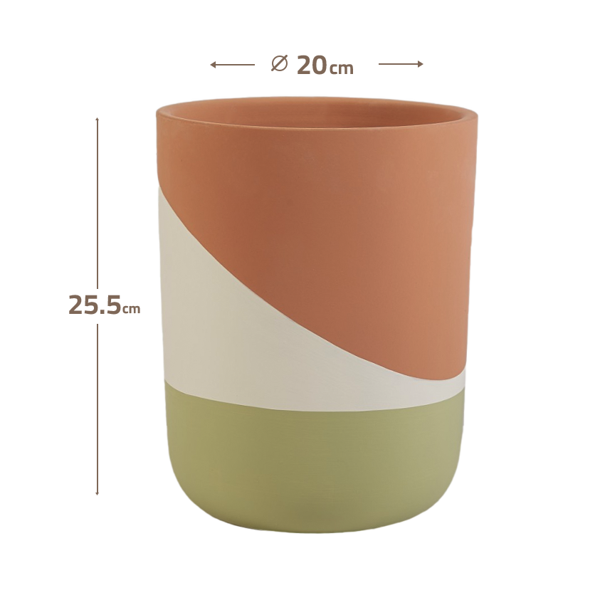 Terracotta Dream Outdoor/Indoor Planter Box TEWEGR 8080C-4 - Planter Boxes - ebarza Furniture UAE | Shop Modern Furniture in Abu Dhabi & Dubai - مفروشات ايبازرا في الامارات | تسوق اثاث عصري وديكورات مميزة في دبي وابوظبي