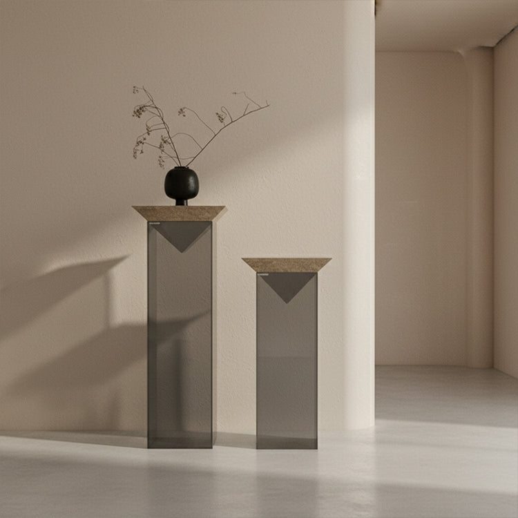 Lilt Artwork Stand/ Side Table - JK-P06 - Tall - Artwork Stands - ebarza Furniture UAE | Shop Modern Furniture in Abu Dhabi & Dubai - مفروشات ايبازرا في الامارات | تسوق اثاث عصري وديكورات مميزة في دبي وابوظبي