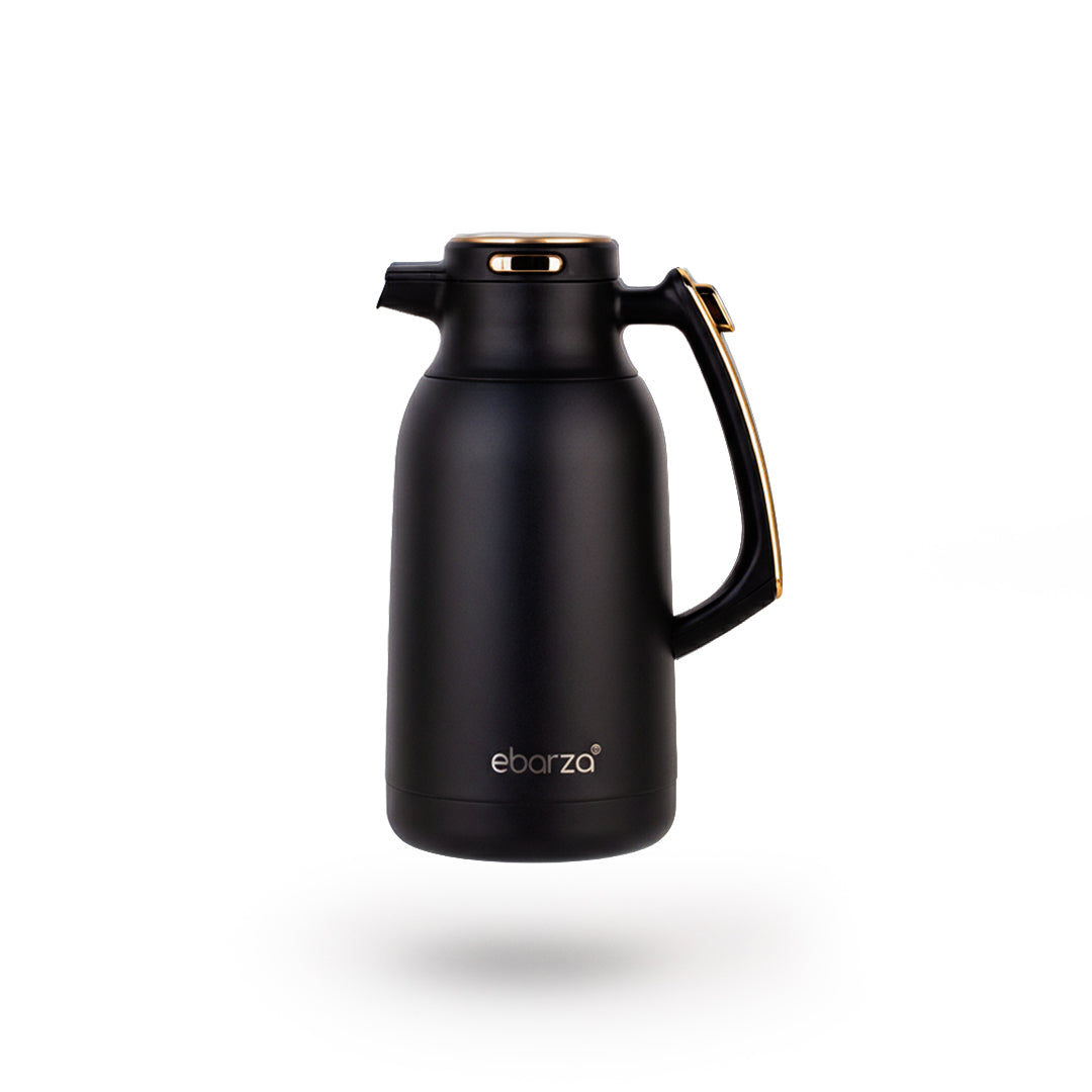 Pre-order 15 Days Delivery Alpo Thermal Coffee Carafe 2L ALP002PC68BKG - Black - Drinkware - ebarza Furniture UAE | Shop Modern Furniture in Abu Dhabi & Dubai - مفروشات ايبازرا في الامارات | تسوق اثاث عصري وديكورات مميزة في دبي وابوظبي