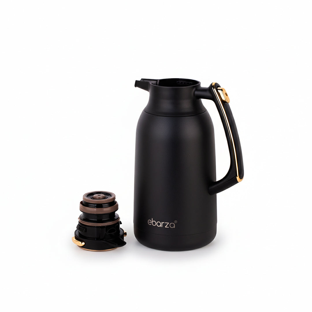 Pre-order 15 Days Delivery Alpo Thermal Coffee Carafe 2L ALP002PC68BKG - Black - Drinkware - ebarza Furniture UAE | Shop Modern Furniture in Abu Dhabi & Dubai - مفروشات ايبازرا في الامارات | تسوق اثاث عصري وديكورات مميزة في دبي وابوظبي